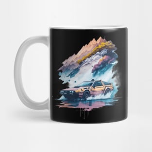 Summer Art DMC DeLorean Mug